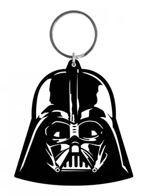 Produktbild von Pyramid International Star Wars Gummi-Schlüsselanhänger Darth Vader 6 cm RK38341
