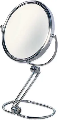 Immagine prodotto di Specchio ingranditore per trucco in metallo cromato