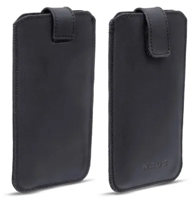 Produktbild von Universal Handy Hülle Schutzhülle Cover Handy Leder Tasche Case Etui UC-ExpressFarben:Schwarz;Größe:Für 5.2 - 5.8 Zoll