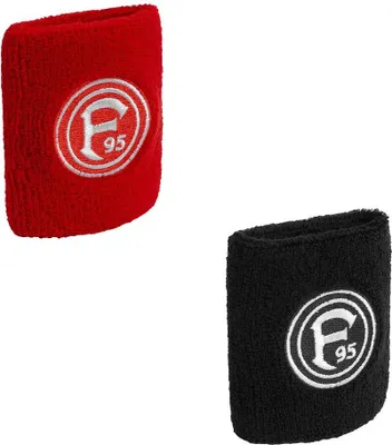 Produktbild von Fortuna Düsseldorf Schweißband "rot-schwarz"