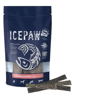 Produktbild von ICEPAW Lachskaustreifen 15 Stk.