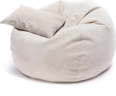 Produktbild von Ecopuf, Sitzkissen, Sessel Bean Bag, Sitzsack, für Innen, Hellgrau