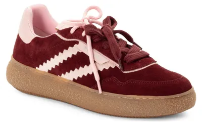 Productafbeelding van Tamaris veterschoen, model 1-1-23733-35534, kleur: rood, maat: 36
