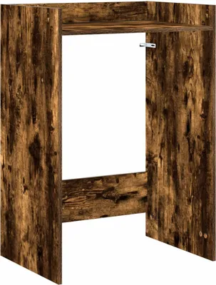 Productafbeelding van Wasmachinekast Gerookt eiken 67,5 x 48 x 97 cm Bewerkt hout
