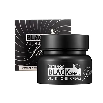 Produktbild von Black Snail All in One Creme All-in-Gesichtscreme mit schwarzem Schneckenschleim 75ml