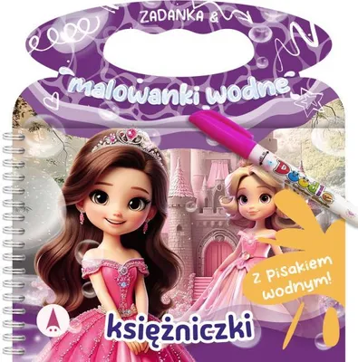 Produktbild von Zadanka & malowanki wodne. Księżniczki - Wioleta Żyłowska