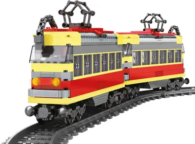 Produktbild von Batteriebetriebener Straßenbahnbausatz 724-tlg