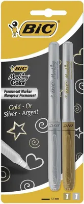 Produktbild von BIC 900340, Gold, Silber, 1,9 mm, 8 mm, 19,7 mm, 1 Stück(e)