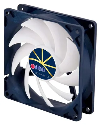 Produktbild von Titan TFD-9225H12ZP/KE(RB) Lüfter 92x92x25mm Extreme Silent Fan mit PWM leise