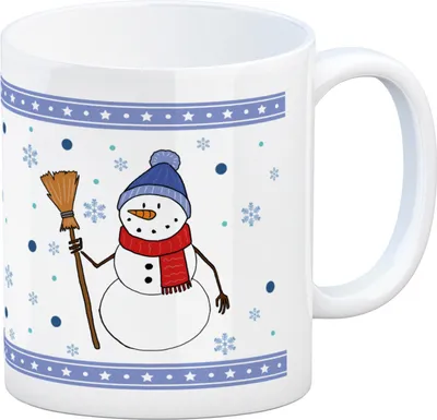 Produktbild von Süßer Schneemann Weihnachten Kaffeebecher