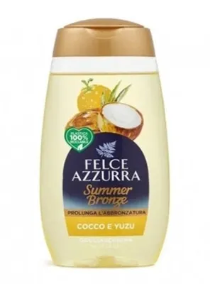 Zdjęcie produktu dla Felce Azzurra, Summer Bronze Żel pod prysznic Kokos & Yuzu, 250 ml