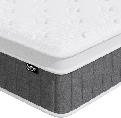 Produktbild von Matratzen 180 x 200 cm - 26 cm - Orthopädisch - Taschenfederkern - Höhe 3 - 7 Zonen - Komfortable Schicht aus Viscoschaum