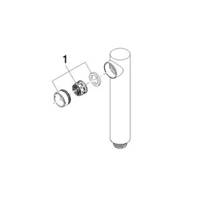 Produktbild von Dornbracht 04121110600-00 Brause Spülbrause Ersatzteile