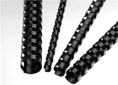 Obrázok produktu pre Plastové chrbty - 51 mm, čierne, 50 ks