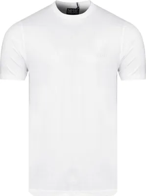 Produktbild von Diesel T-Shirt mit Rundhalsausschnitt, weiß, gerade geschnitten, A18997RPATI100