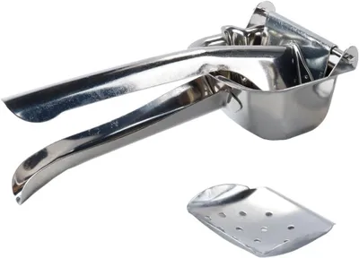 Produktbild von Manuelle Saftpresse aus 304 Edelstahl, ergonomischer Griff, für Zitronen, Orangen, Granatäpfel