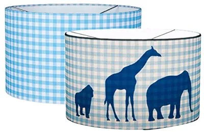 Produktbild von Tierparade blau Silhouette Deckenlampe Little Dutch 10202