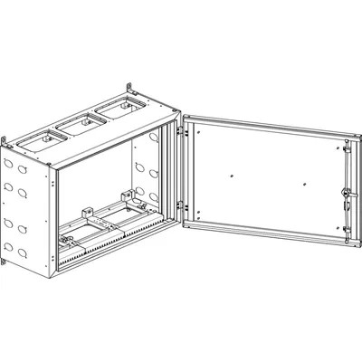 Produktbild von ABN Wandgehäuse schutzisoliert IP55 BxHxT: 840x840x340mm NT35P