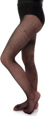 Produktbild von Aurellie Strümpfe für Mädchen Netzstrumpfhose 20 Den Tights Schwarz 134/140