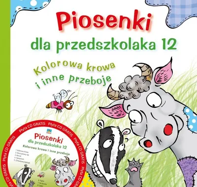 Imagen del producto de Piosenki dla przedszkolaka 12 Kolorowa krowa