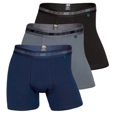 Produktbild von JBS 3er Pack Bamboo Long Short / Pant Mit etwas längerem Bein , Atmungsaktiv und bequem, Perfekte Passform