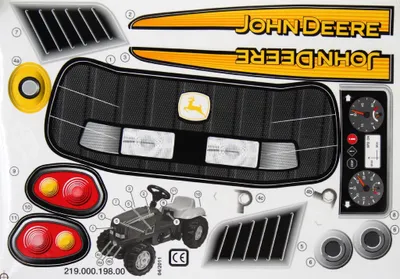 Produktbild von John Deere  rolly toys Aufkleber Kid John Deere Trettraktor