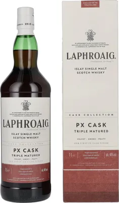 Produktbild von Laphroaig PX Cask + Box 1000ml 48% Vol..