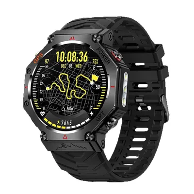 Smartwatch Bluetooth Anruf GPS Fitness Tracker Herzfrequenz Schlafmonitor AI Assistant GPT