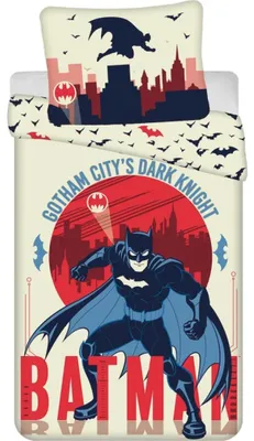 Obrázok produktu pre Posteľná bielizeň Batman Gotham's Knight 140 x 200 cm, 70 x 90 cm