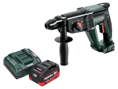 Immagine prodotto di Martello combinato a batteria Metabo KH 18 LTX 24 18 V 2,1 J SDS Plus + 1x batteria LiHD 5,5 Ah + caricatore