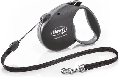 Produktbild von Famanu Hundeleine Schwarz 5m - für Hunde bis 20 kg
