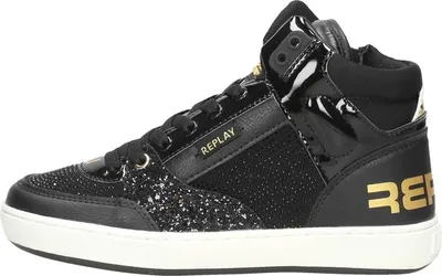 Produktbild von Replay Cobra Mid  Sneakers Hoog - Zwart - Maat 37