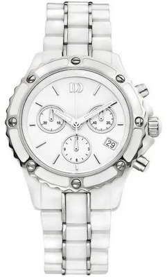 Obrázok produktu pre Dánsky dizajn - Náramkové hodinky - Dámske - IV62Q961 Chronograf Keramické hodinky