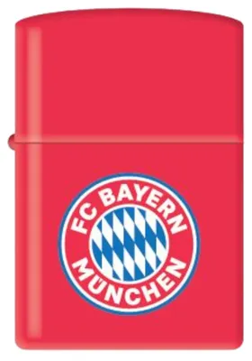 Zdjęcie produktu dla Zapalniczka Zippo FC Bayern Monachium red matte benzynowa sztormowa