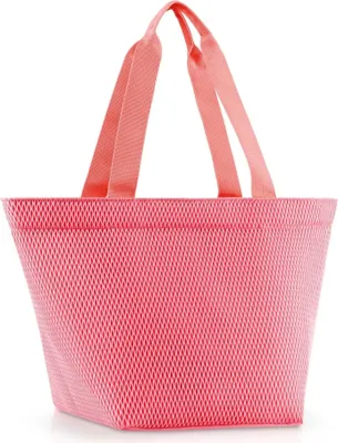 Produktbild von reisenthel shopper M, Einkaufstasche, Tragetasche, Tasche, Mesh Coral, 15 L, ZS3102