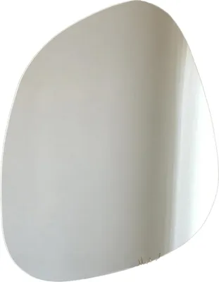 Produktbild von Dmora Spiegel Moscufo 75x58h cm Weiß, Unregelmäßige Form, Wandmontage