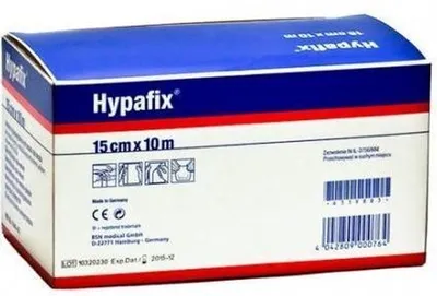 Produktbild von Bsn Medical Hypafix Klebegaze 15 cm x 10 m 1 Stück
