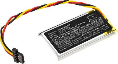 Obrázok produktu pre TECHTEK Batéria kompatibilná s [Mio] MiVue 508, MiVue 518, MiVue 528, MiVue 538, MiVue 568, MiVue 588, MiVue 608, MiVue 618, MiVue 658, MiVue 688,