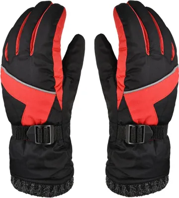 Produktbild von Skihandschuhe Touchscreen Warm Wasserdicht Reiten Verdickung Erwachsene Kalt Winter