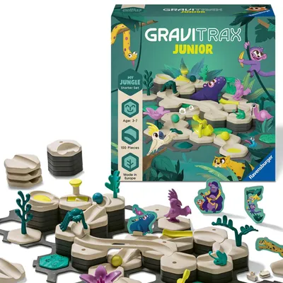 Produktbild von Ravensburger Junior Starter-Set L Jungle Kugelbahn ab 3 Jahre