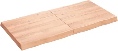 Obrázek produktu pro vidaXL Stolová deska 120x60x(2-6) cm z masivního dřeva s ošetřenou hranou stromu