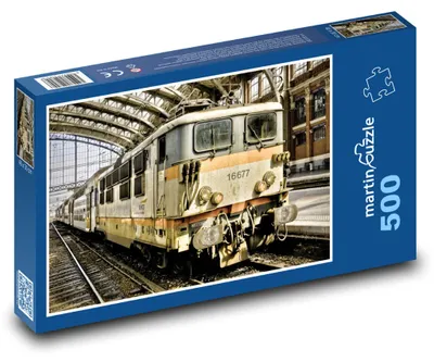 Obrázok produktu pre Puzzle 500 Vlak na starom nádraží - martinpuzzle
