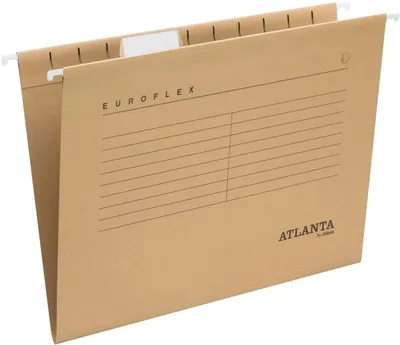 Produktbild von Hängemappe Euroflex A4 braun Packung mit 25 Stück