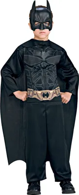 Produktbild von Batman Dark Knight Kinderkostüm schwarz