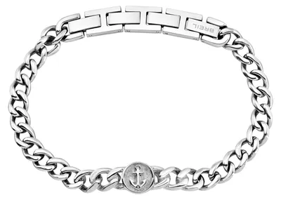 Produktbild von Juwel BREIL Sammlung DOCK, ARMBÄNDER aus HERREN in SILBER UND EDELSTAHL Farbe SILBER messen EINZIGARTIG - TJ3728