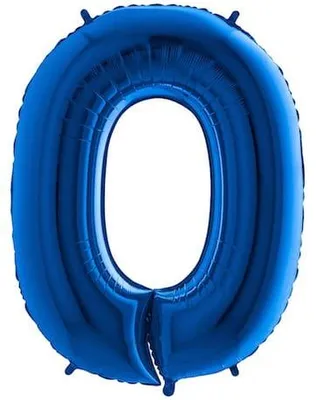 Produktbild von Ballon, 100 cm, blau, Stückzahl: 0