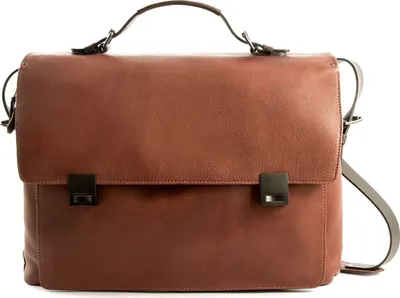 Produktbild von HAROLD'S Leder Businesstasche Laptoptasche mit Laptopfach Ivy Lane Notebook Briefcase Cognac braun