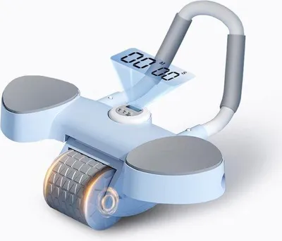Produktbild von Famanu Abdominalrad Automatisches Rückfederungssystem - Fitness Roller für Bauchtraining