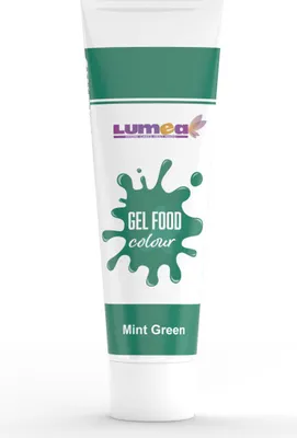 Produktbild von Gel-Lebensmittelfarbe Mintgrün, 30g – Intensiv & mischbar für Fondant, Marzipan, Cremes & mehr