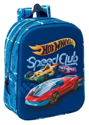 Image de Safta Hot Wheels Sac à dos 3D 6 l Bleu Enfants Bleu Taille unique